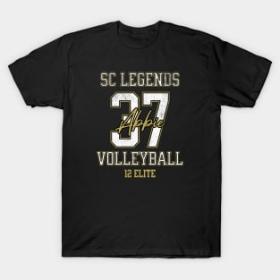 Abbie #37 SC Legends (12 Elite) - Black T-Shirt